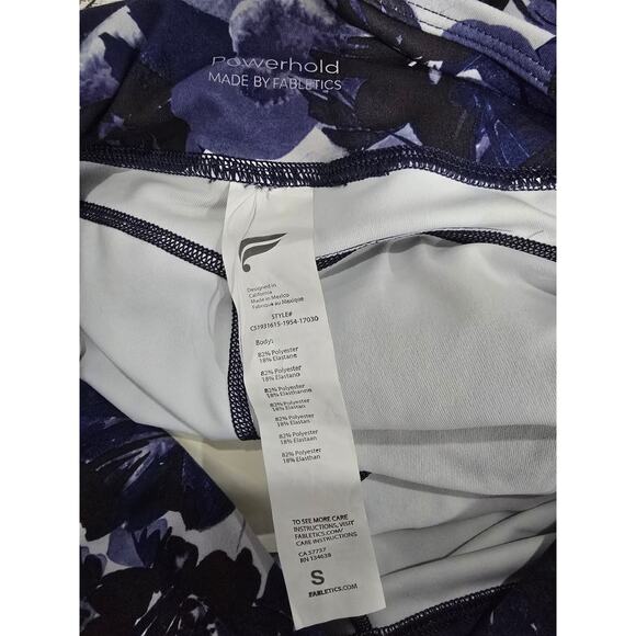 NWT - Fabletics Salar Printed Powerform Crop Leggings - Small - Picture 11 of 11